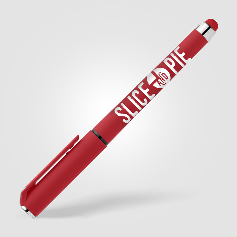 Islander Recycled Plastic Brights Gel Grip Pen-zoom-