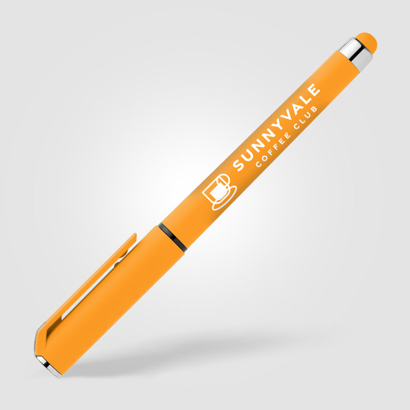 Islander Recycled Plastic Brights Gel Grip Pen-zoom-