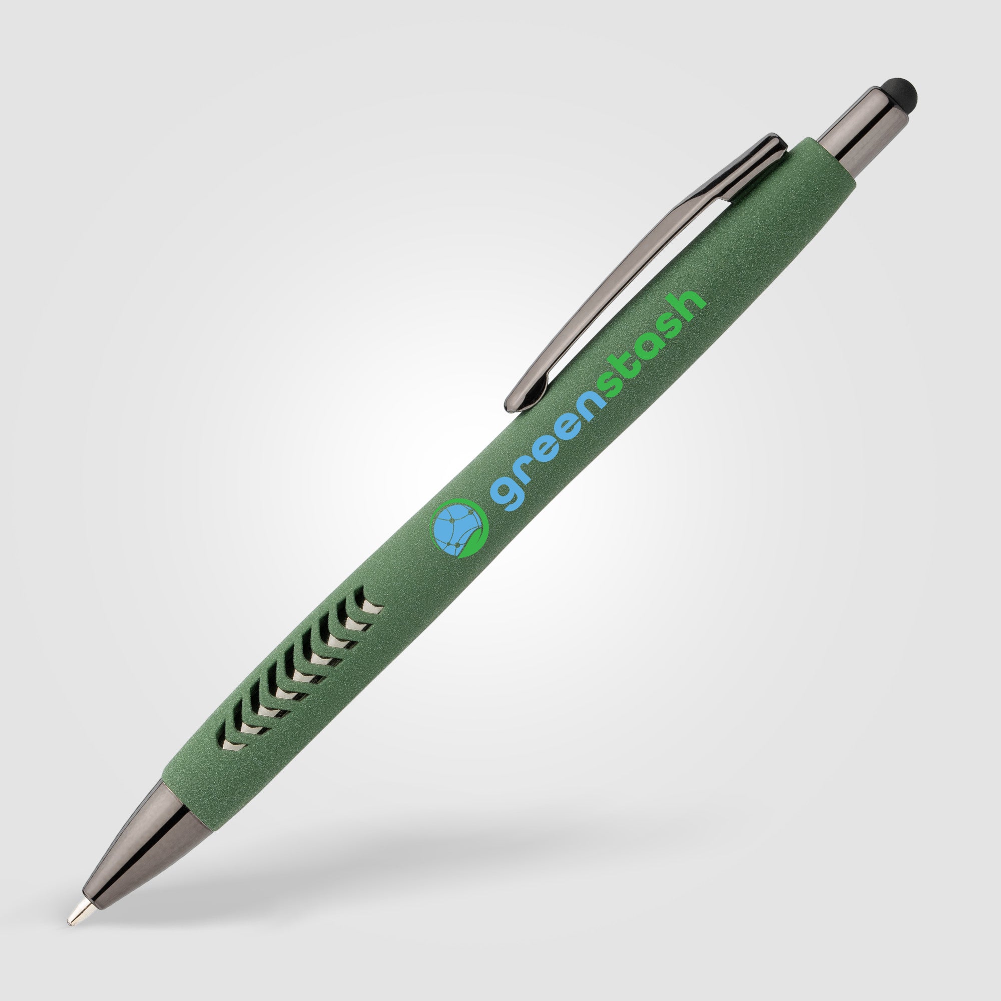 Avalon Recycled Plastic Stone Finish Stylus Pen - ColorJet
