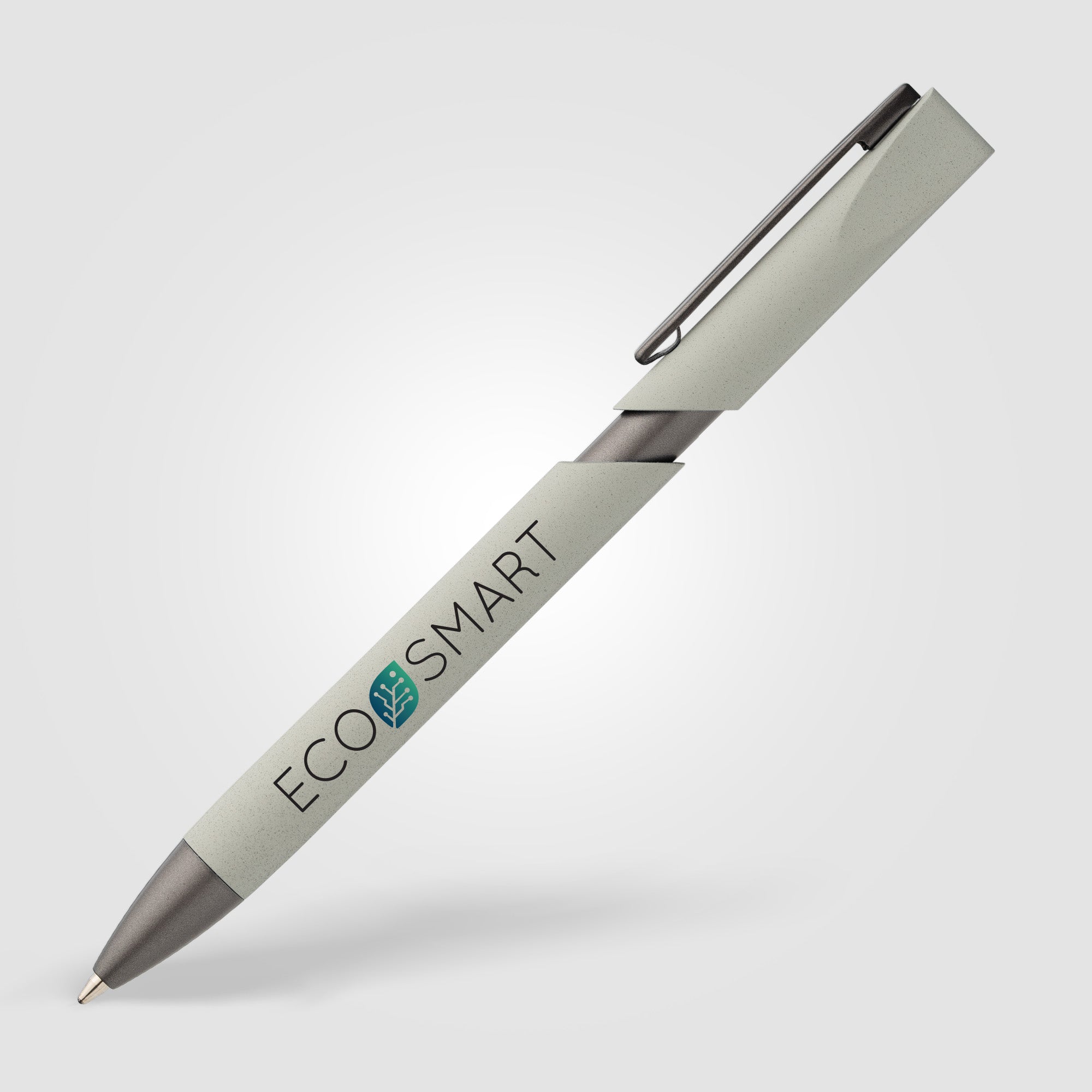 Kyra Recycled Plastic Stone Finish Pen - ColorJet-zoom-3