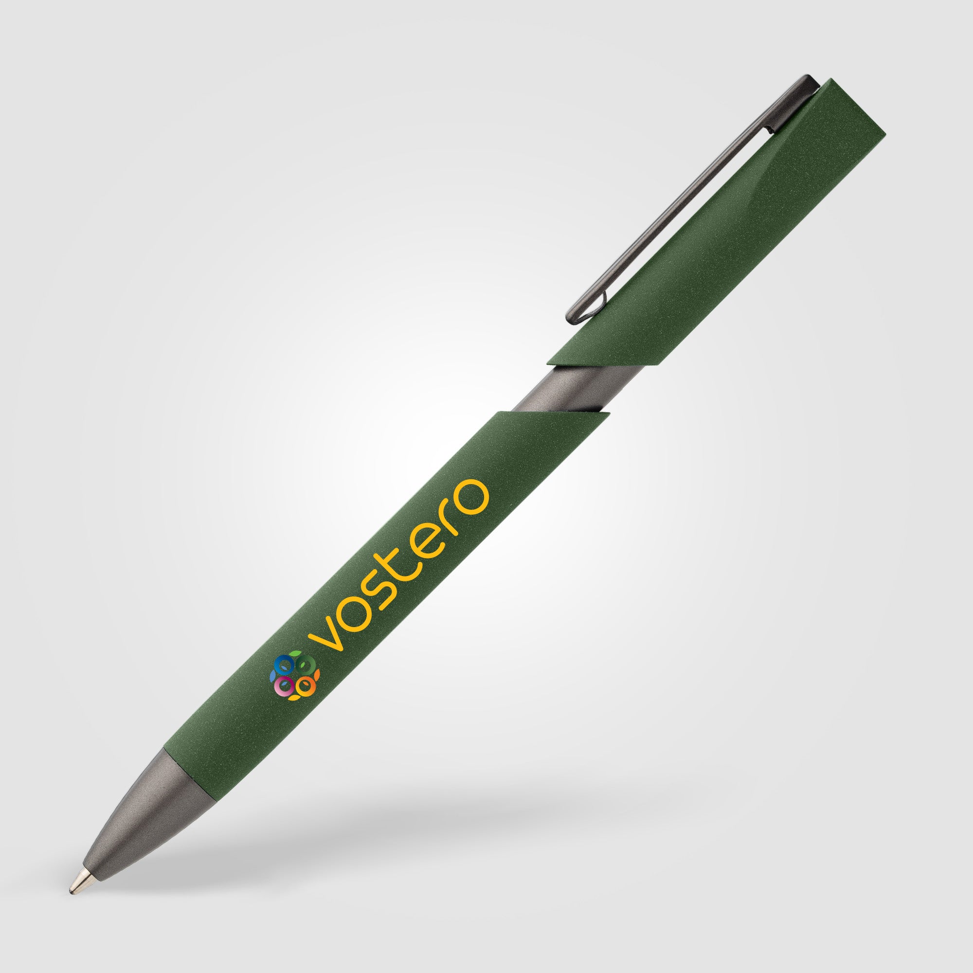Kyra Recycled Plastic Stone Finish Pen - ColorJet-zoom-4