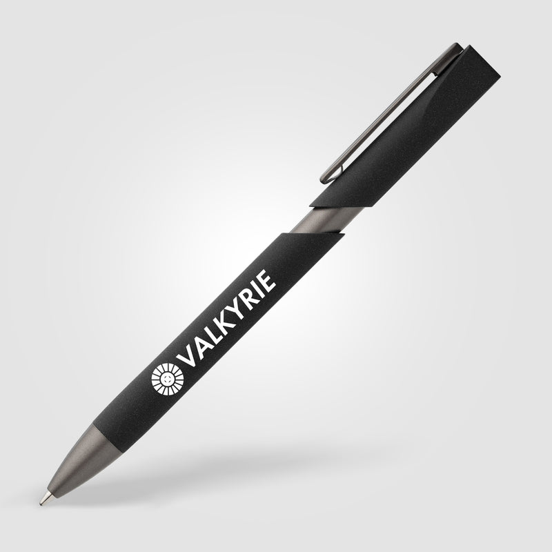 Kyra Recycled Plastic Stone Finish Pen-zoom-