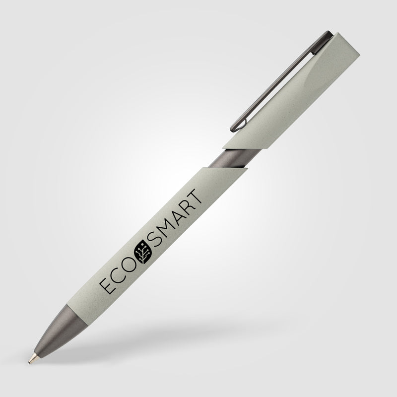 Kyra Recycled Plastic Stone Finish Pen-zoom-