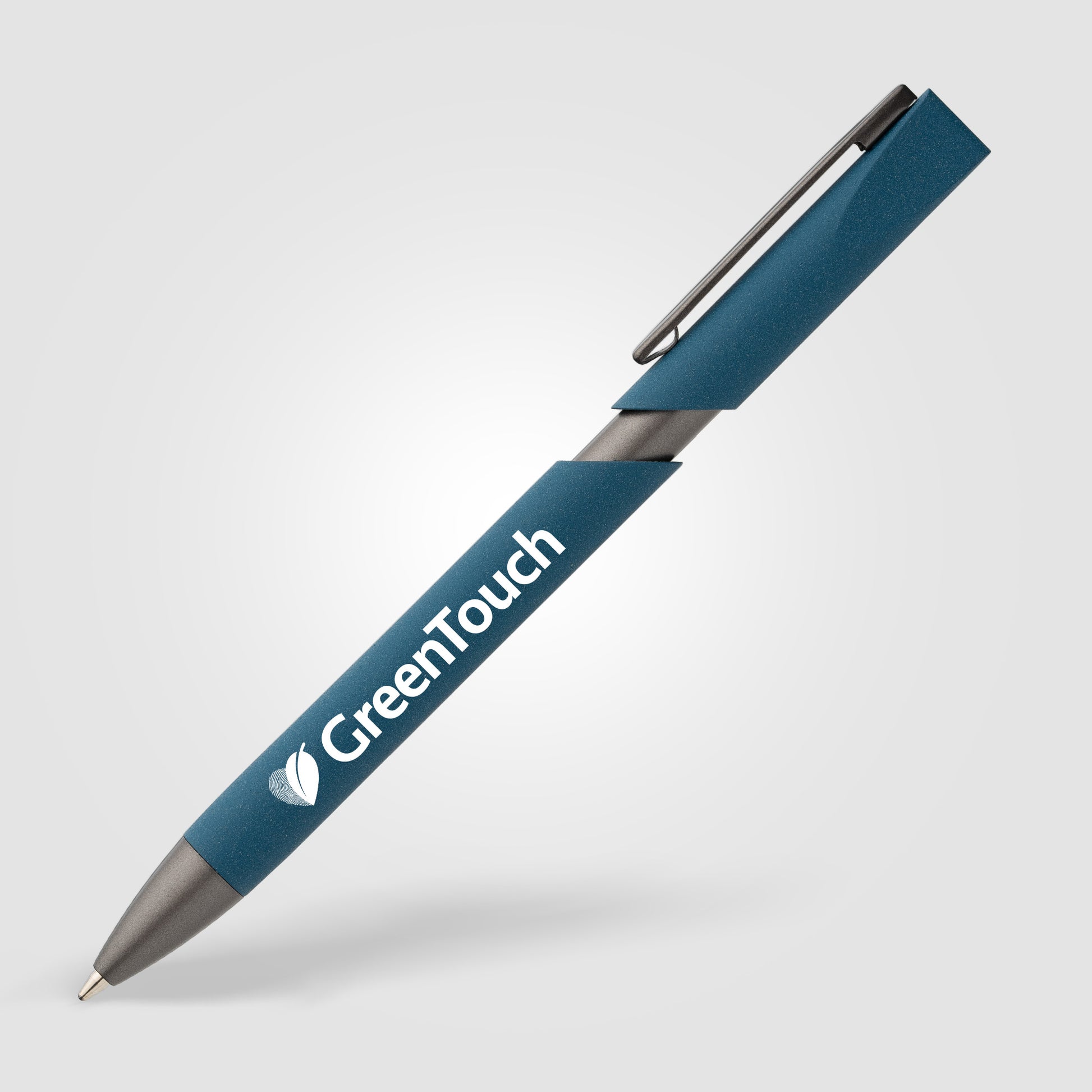 Kyra Recycled Plastic Stone Finish Pen-5