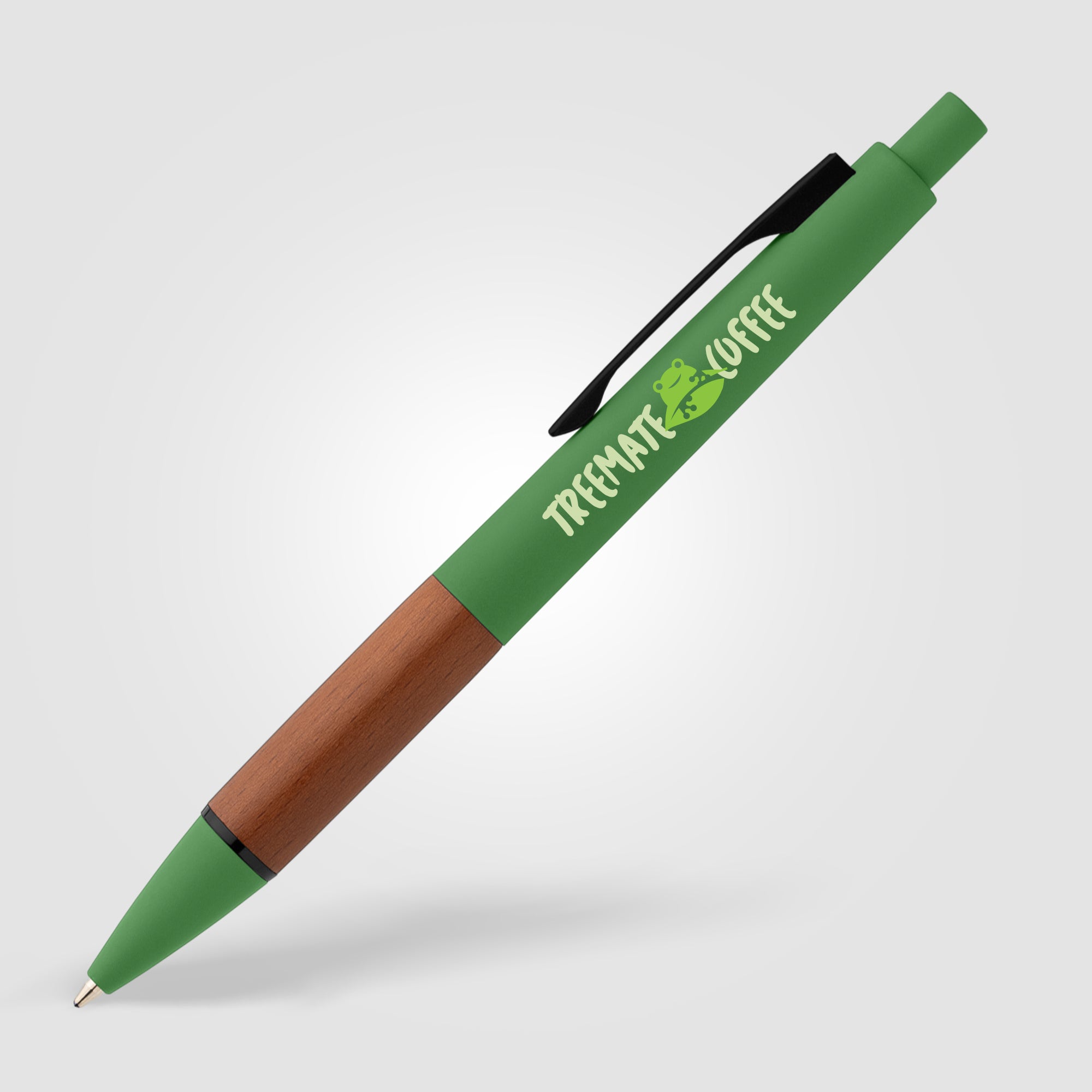 Tide Recycled Plastic Wood Grip Pen - ColorJet-zoom-2