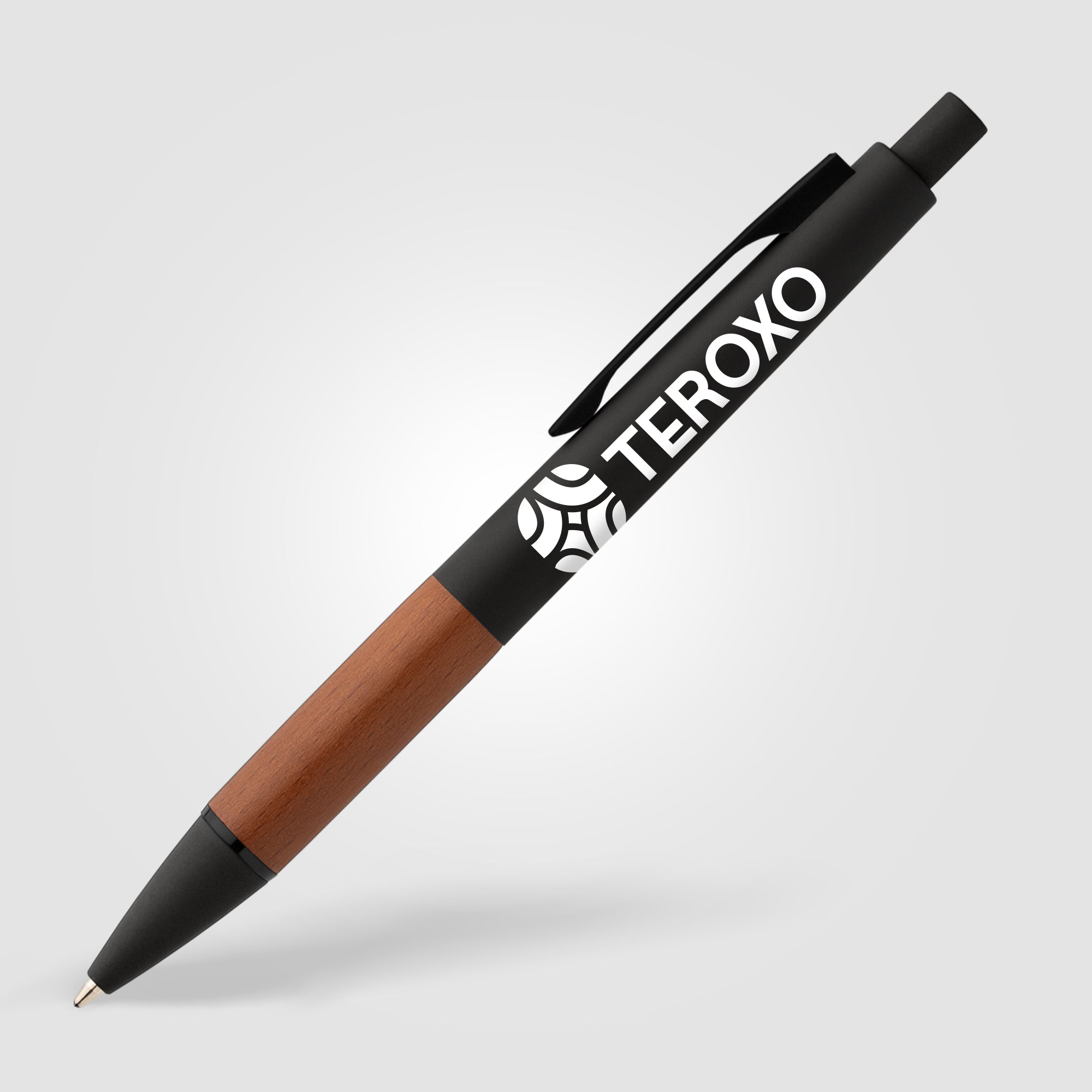 Tide Recycled Plastic Wood Grip Pen