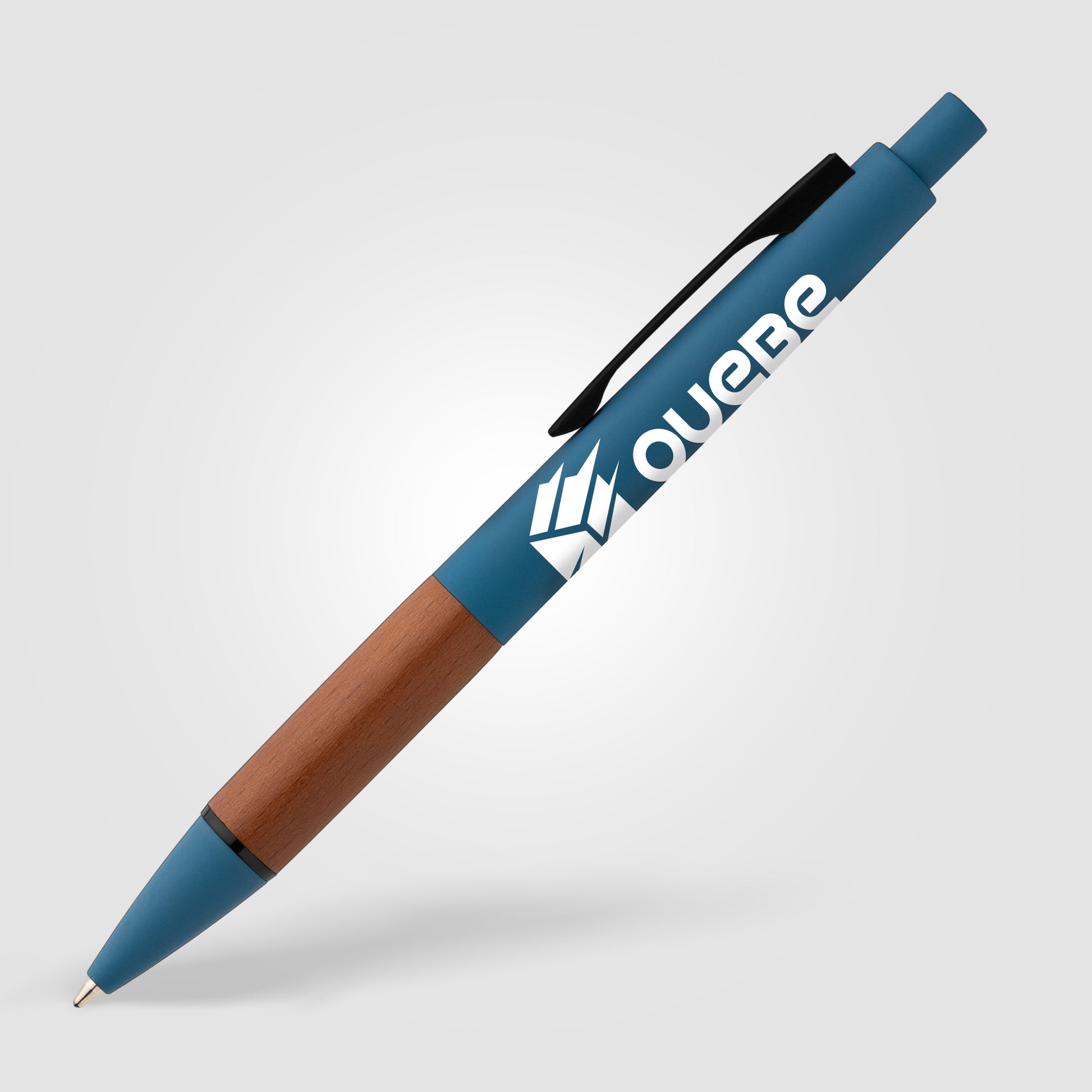 Tide Recycled Plastic Wood Grip Pen-5