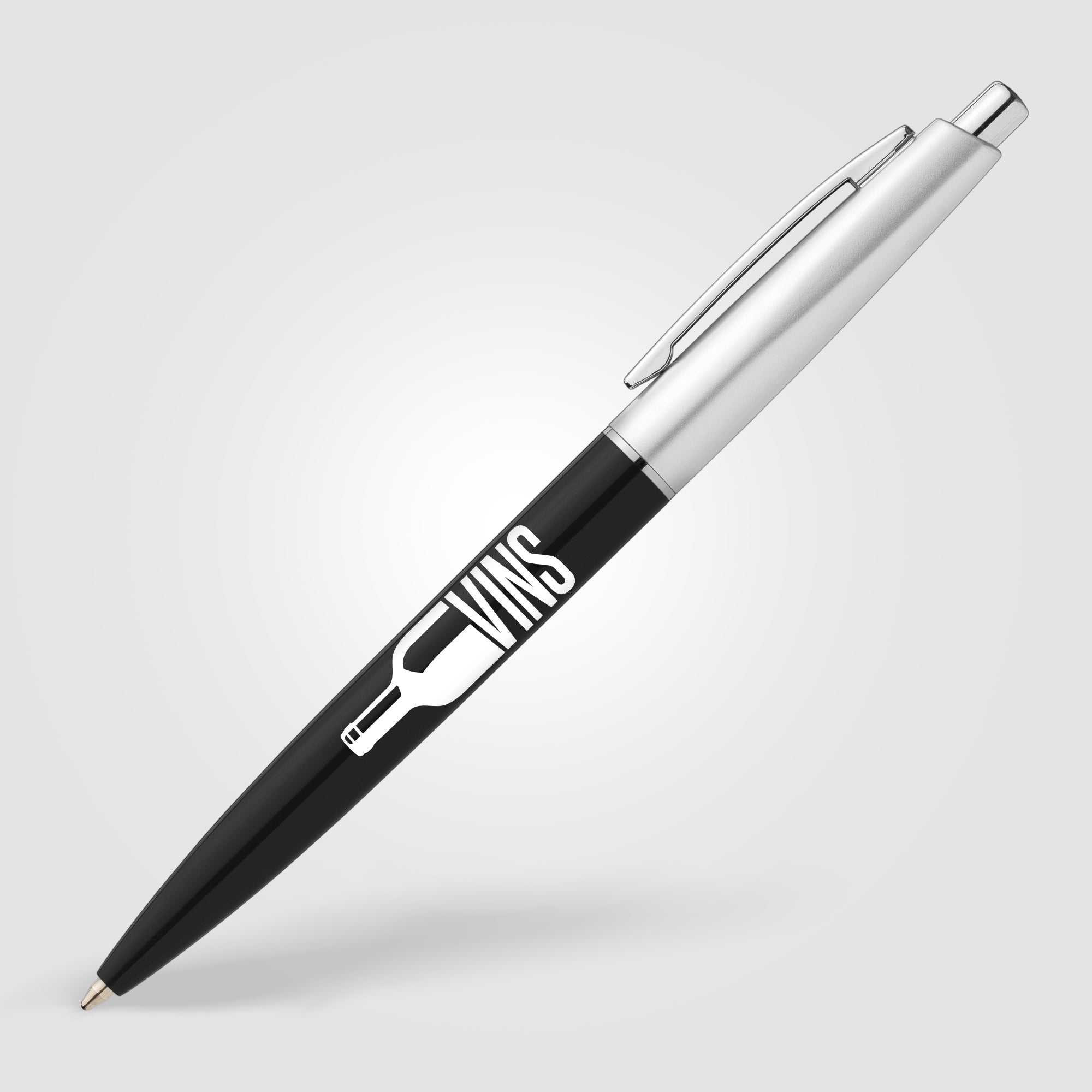 Natori Recycled Plastic Chrome Trim Pen