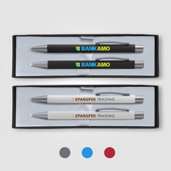 Image of the Bowie Pen & Pencil Gift Set - ColorJet promotional product, SKU BGS-C.
