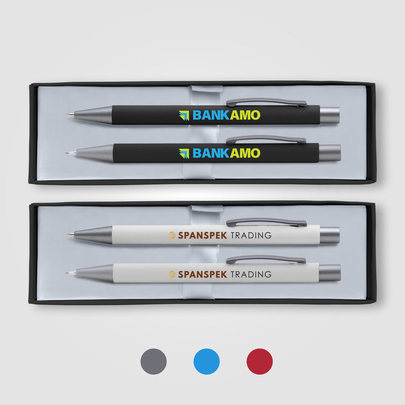 Bowie Pen & Pencil Gift Set - ColorJet-zoom-