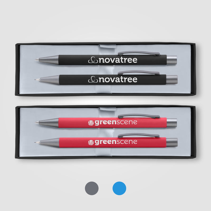 Bowie Pen & Pencil Gift Set - Laser-zoom-