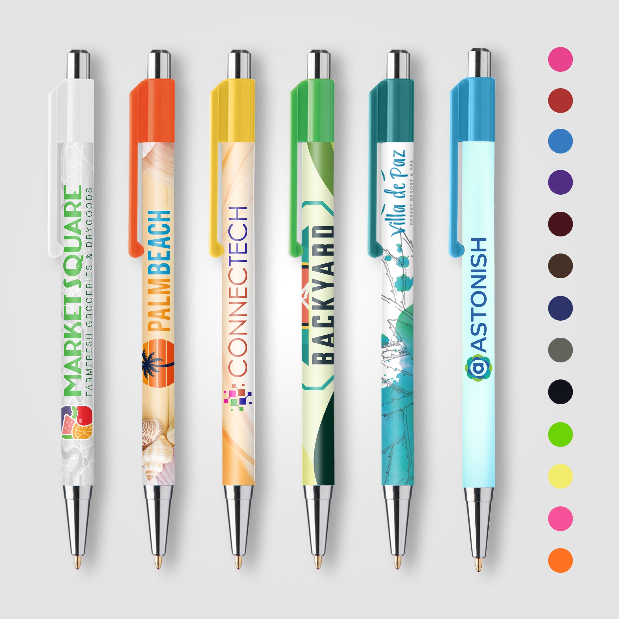 Image of the Chromorama - Digital Full Color Wrap Pen promotional product, SKU CLA.