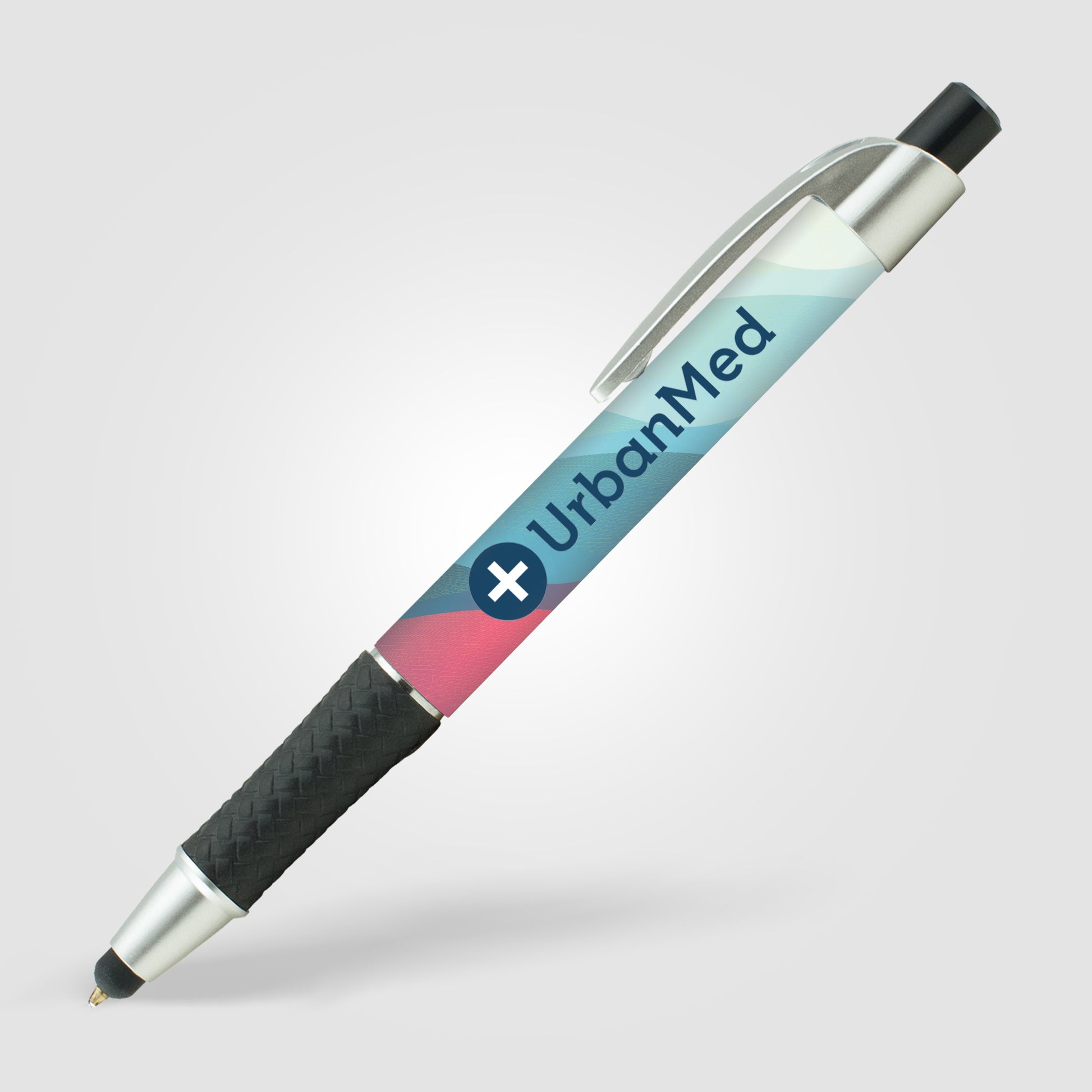 Elite Metallic w/ Stylus - Digital Full Color Wrap Pen-2