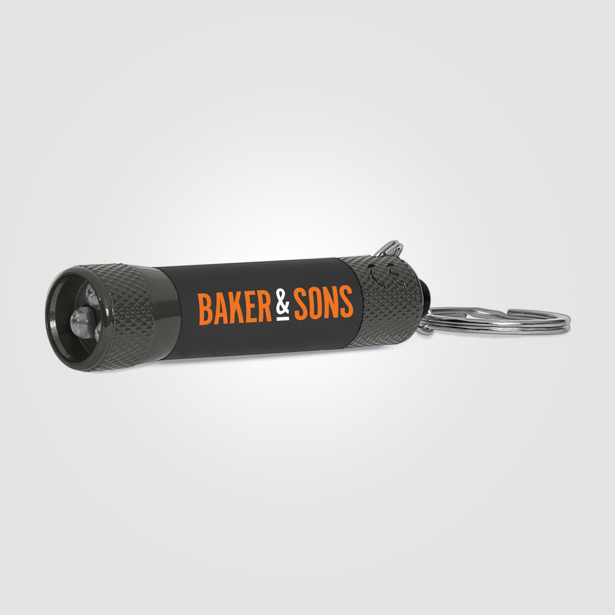 Chroma Softy Monochrome Classic - LED Flashlight with Keyring - ColorJet