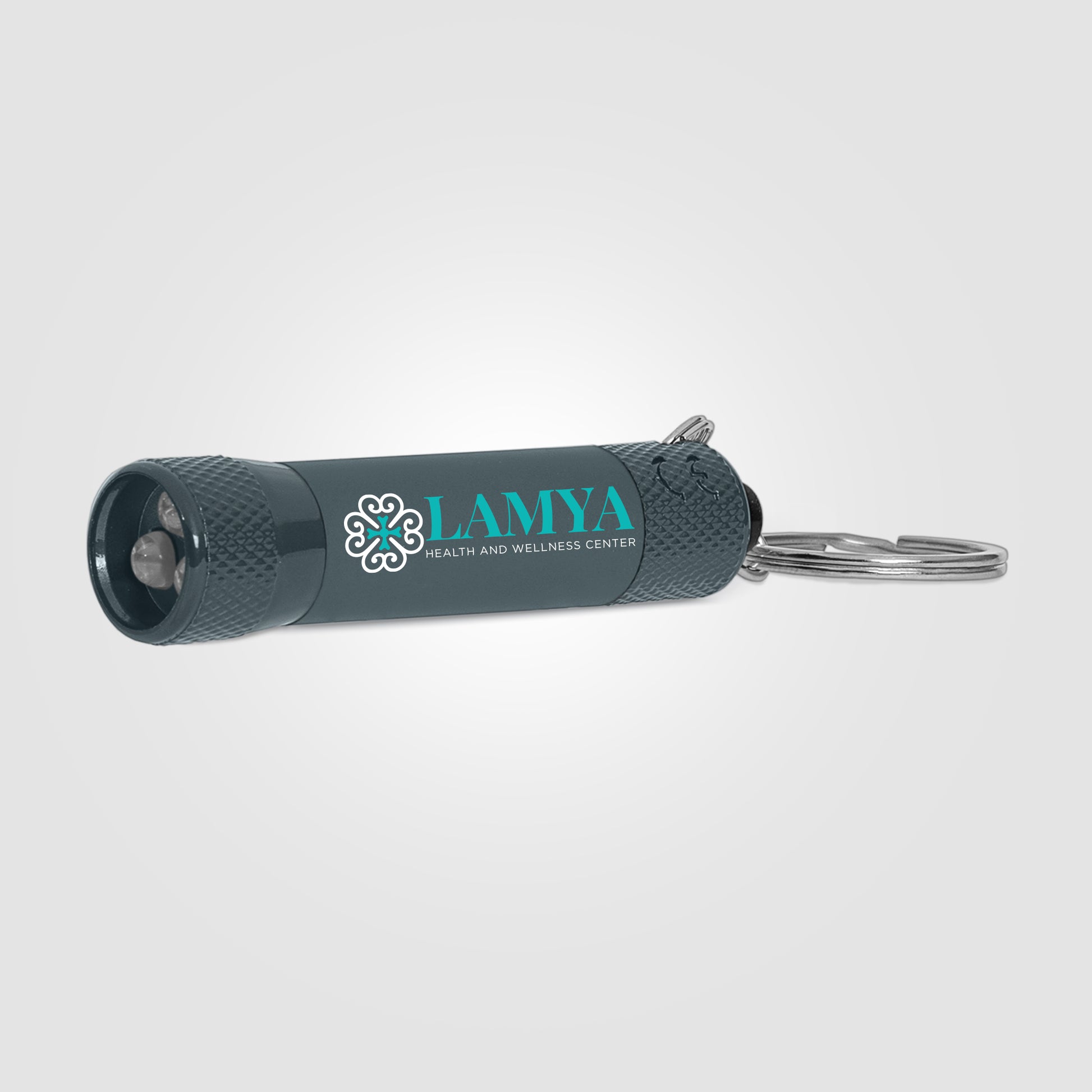 Chroma Softy Monochrome Metallic - LED Flashlight with Keyring - ColorJet-2