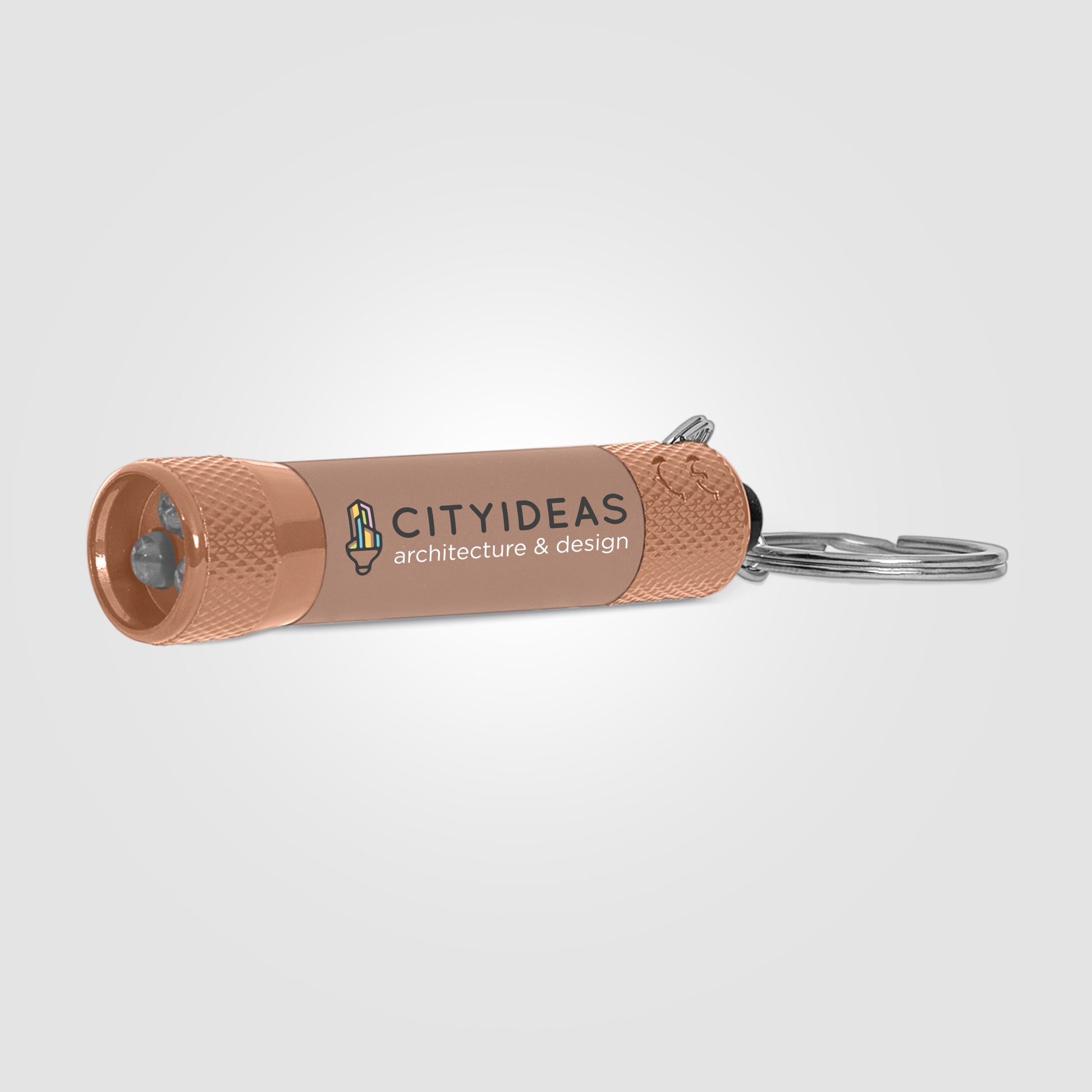 Chroma Softy Monochrome Metallic - LED Flashlight with Keyring - ColorJet-3