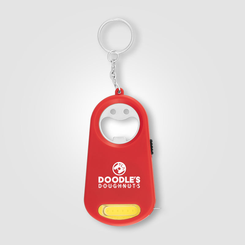 Casper LED Light, Bottle Opener, Keyring, Tape Measure-zoom-