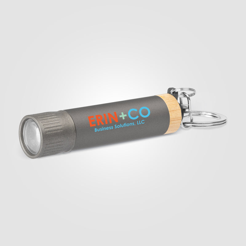 Reborn Recycled Aluminum Keychain Flashlight - ColorJet-zoom-