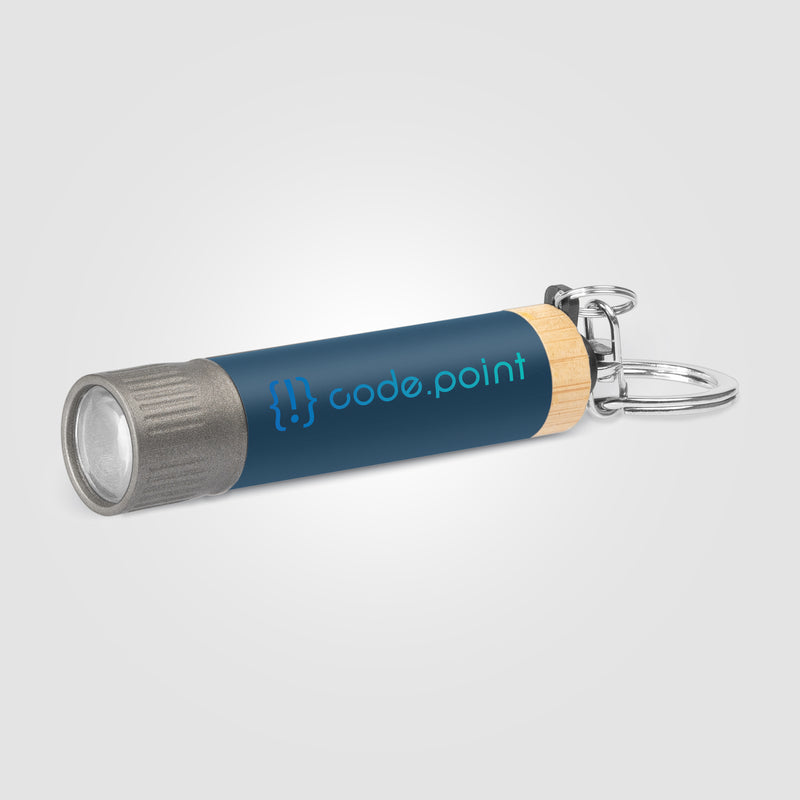 Reborn Recycled Aluminum Keychain Flashlight - ColorJet-zoom-
