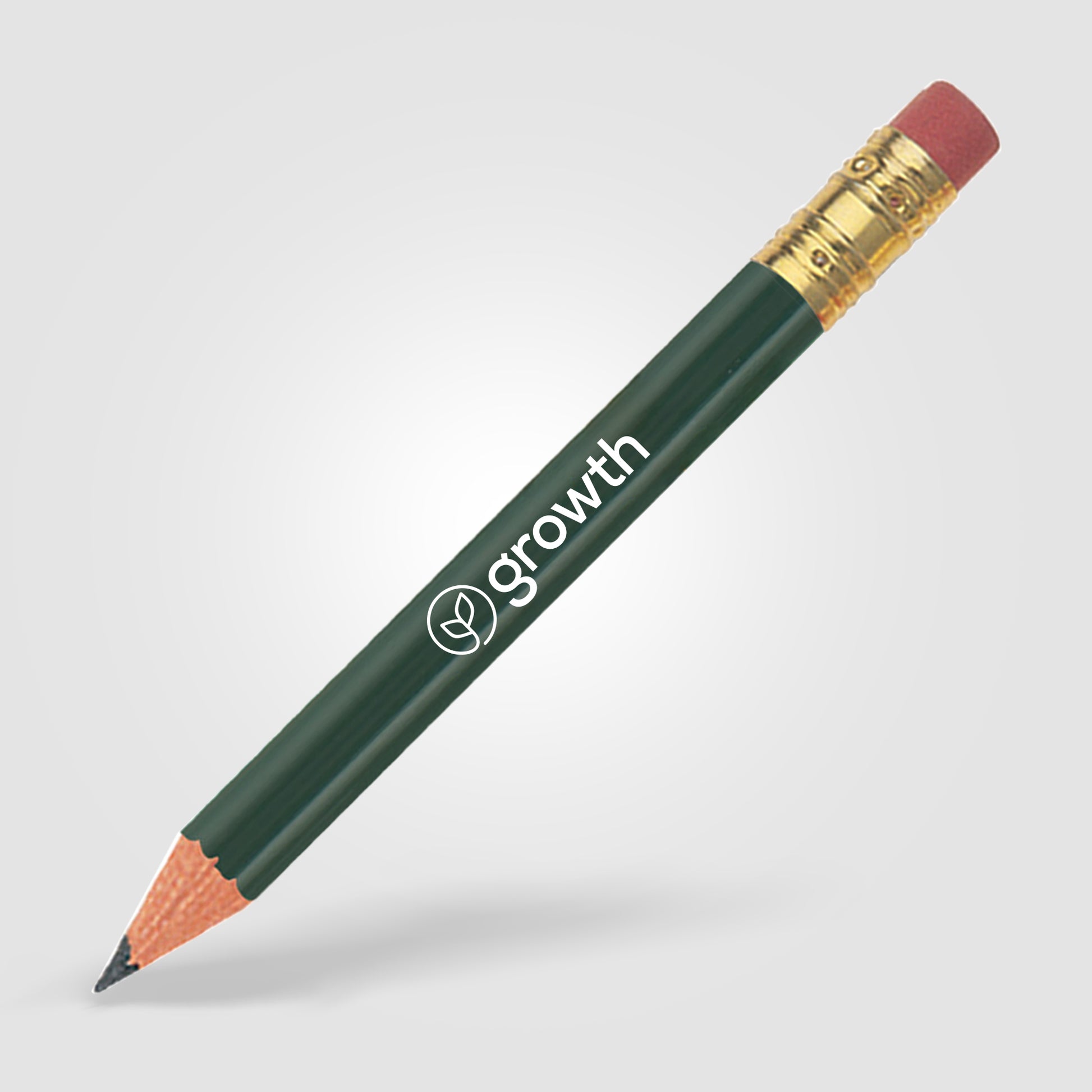 Golf Pencil - Round with Eraser-4