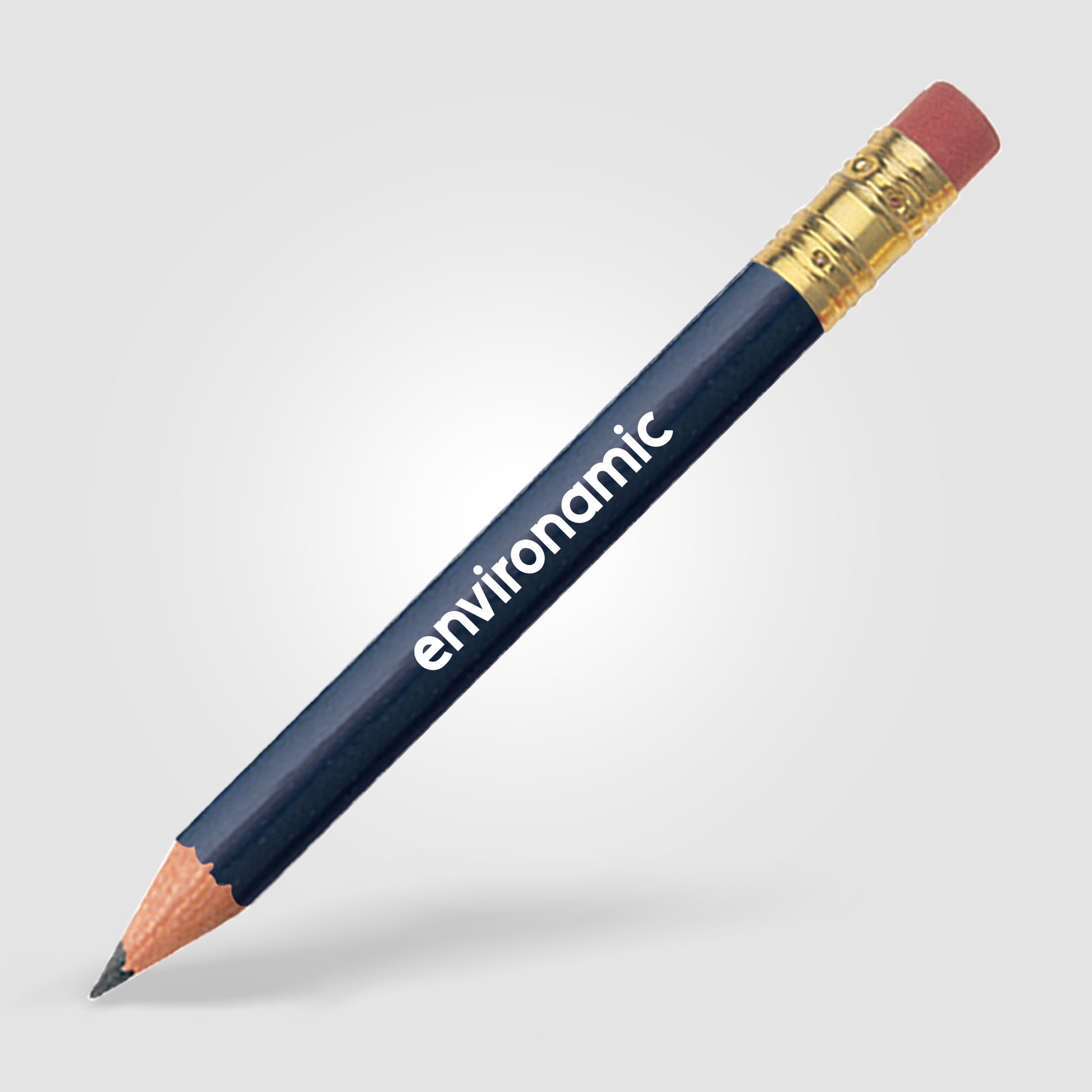 Golf Pencil - Round with Eraser-3