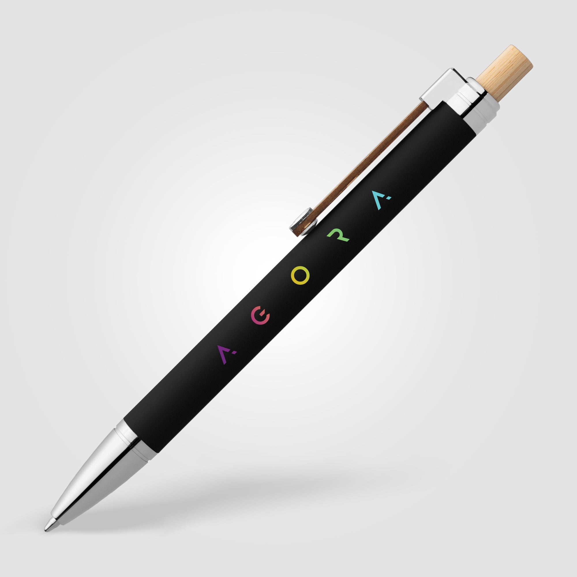 Phoenix Recycled Aluminum Softy Pen - ColorJet