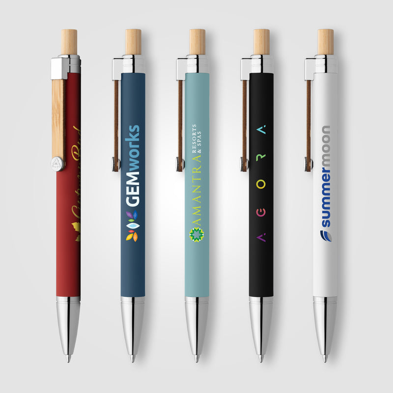 Phoenix Recycled Aluminum Softy Pen - ColorJet-zoom-
