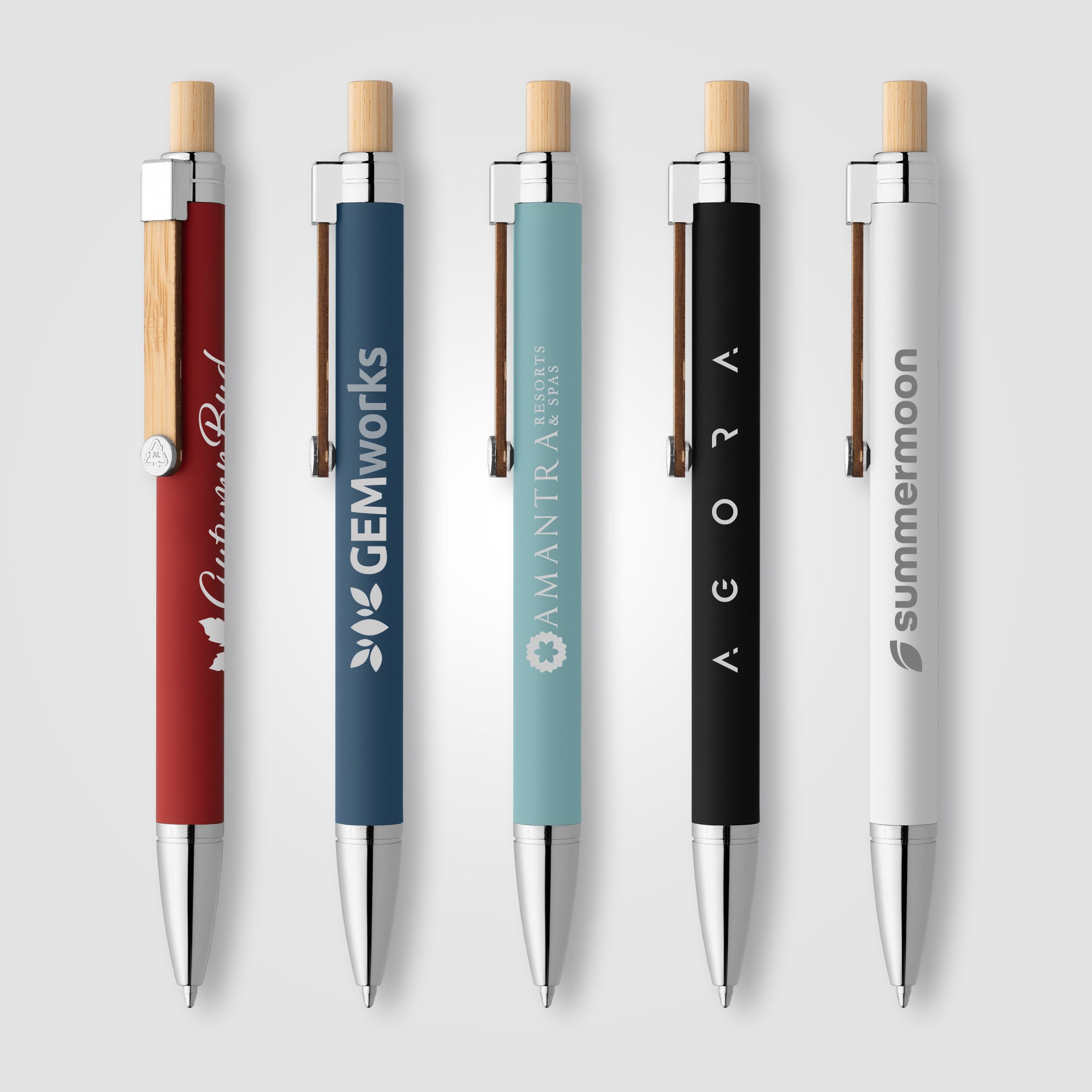 Phoenix Recycled Aluminum Softy Pen - Laser