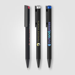 Image of the Volos Recycled Aluminum Ballpoint Pen - ColorJet promotional product, SKU JAV-C.