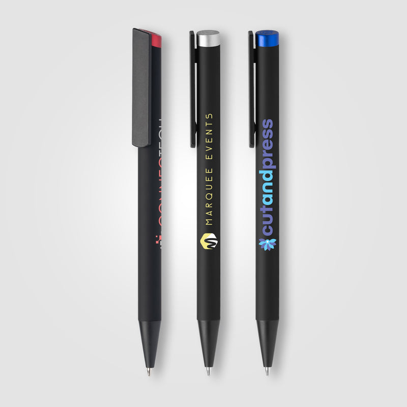 Volos Recycled Aluminum Ballpoint Pen - ColorJet-zoom-