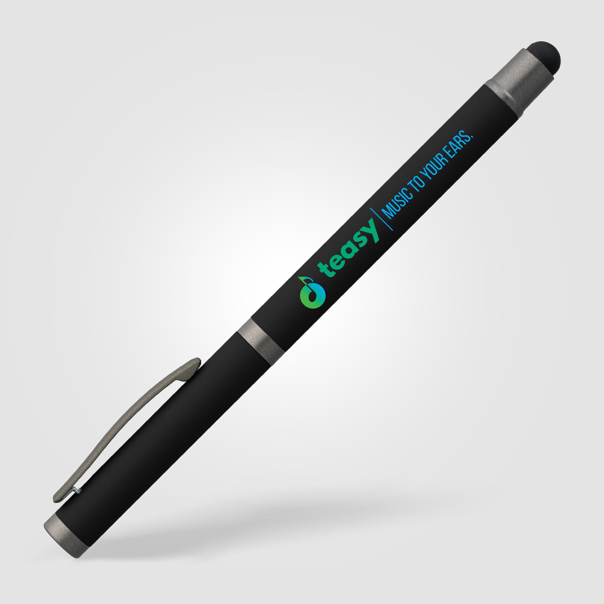 Bowie Recycled Aluminum Stylus Gel Pen - ColorJet
