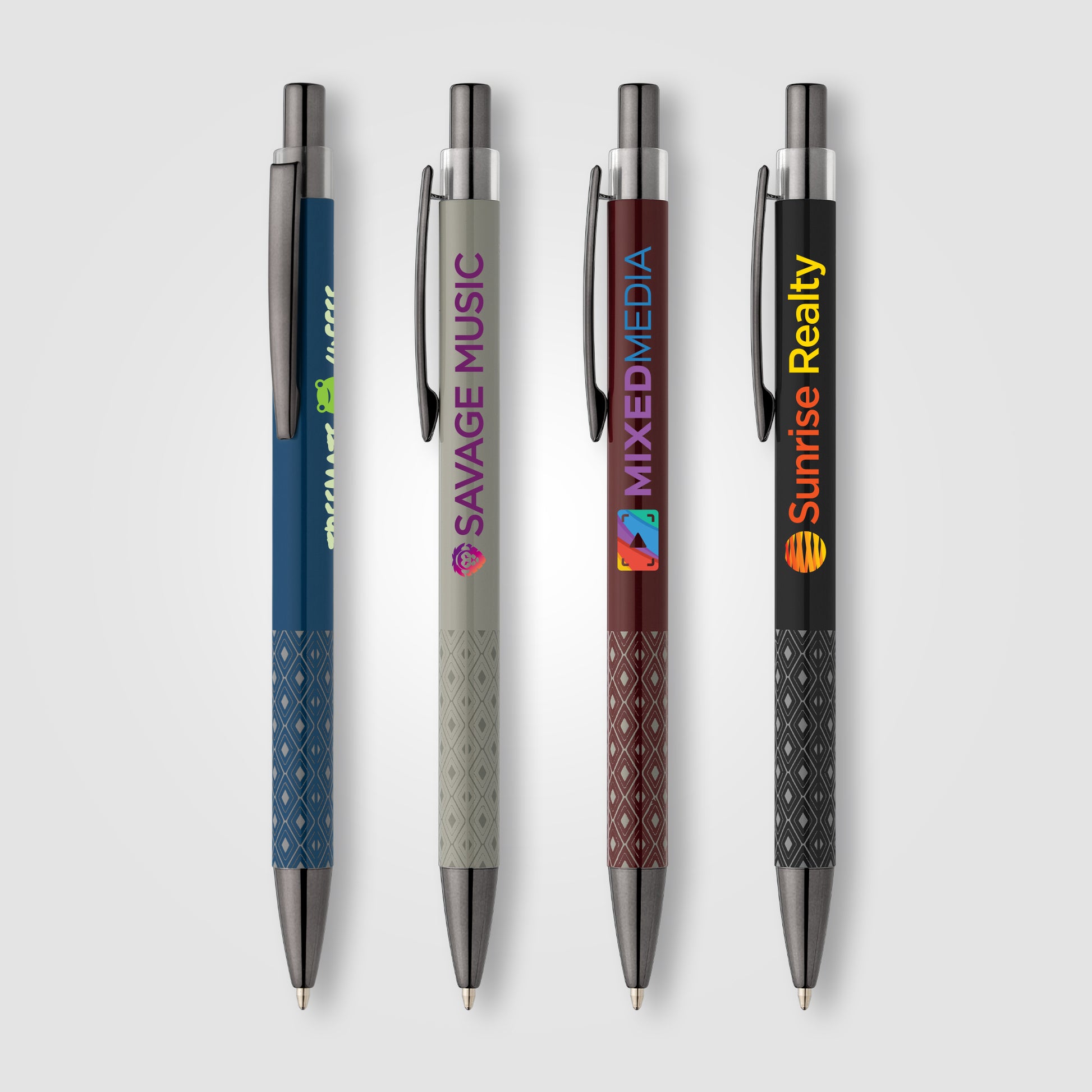 Norin Recycled Aluminum Printed Grip Pen - ColorJet-1