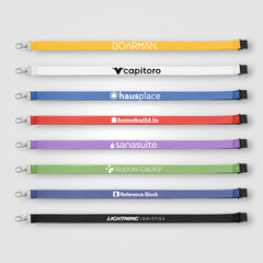 Image of the Elix rPET Breakaway Lanyard - 21.3" x 1" - Silkscreen promotional product, SKU KBH.
