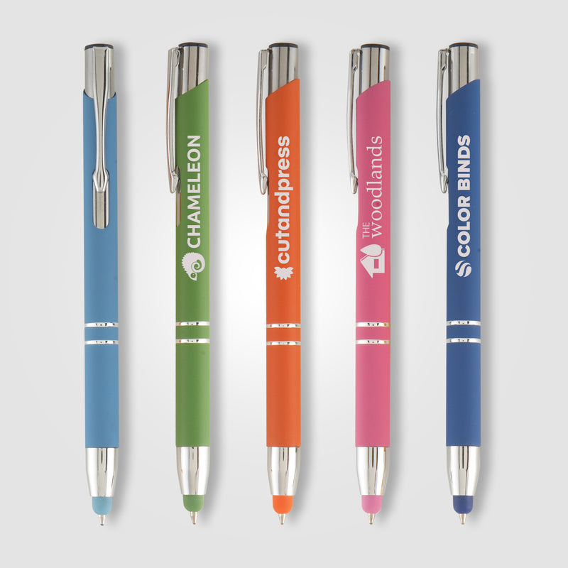 Tres-Chic Softy+ Stylus - Laser Engraved - Metal Pen-zoom-