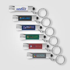 Image of the Chroma Softy - ColorJet - Full-Color LED Flashlight Keyring promotional product, SKU LHY-C.