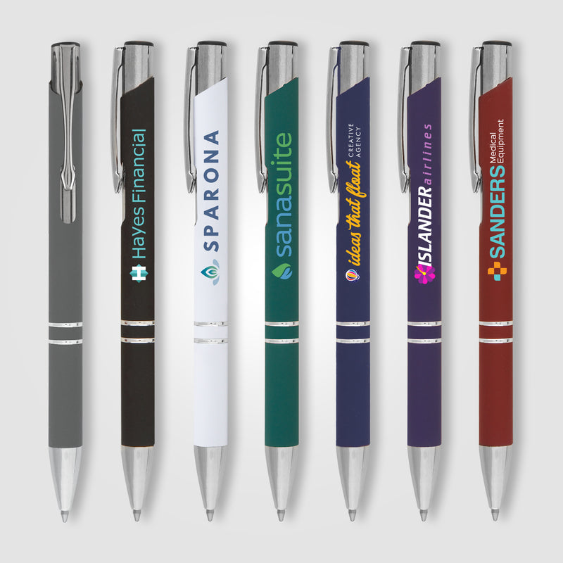 Tres-Chic Softy - ColorJet - Full-Color Metal Pen-zoom-