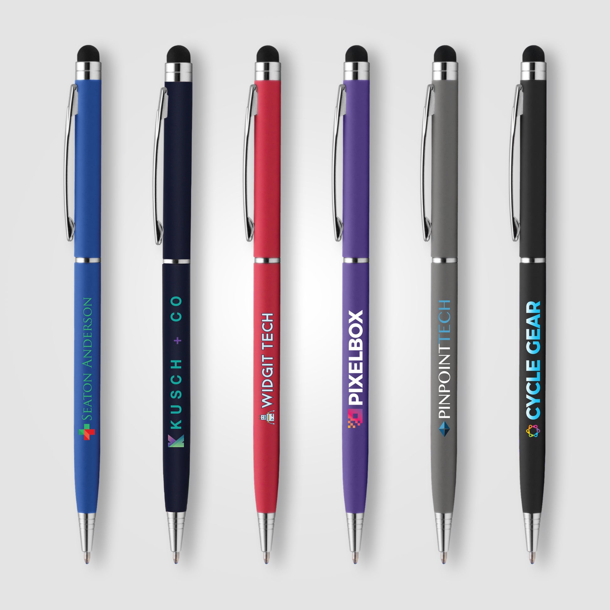 Image of the Minnelli Softy w/ Stylus - Full color promotional product, SKU LUJ-C.