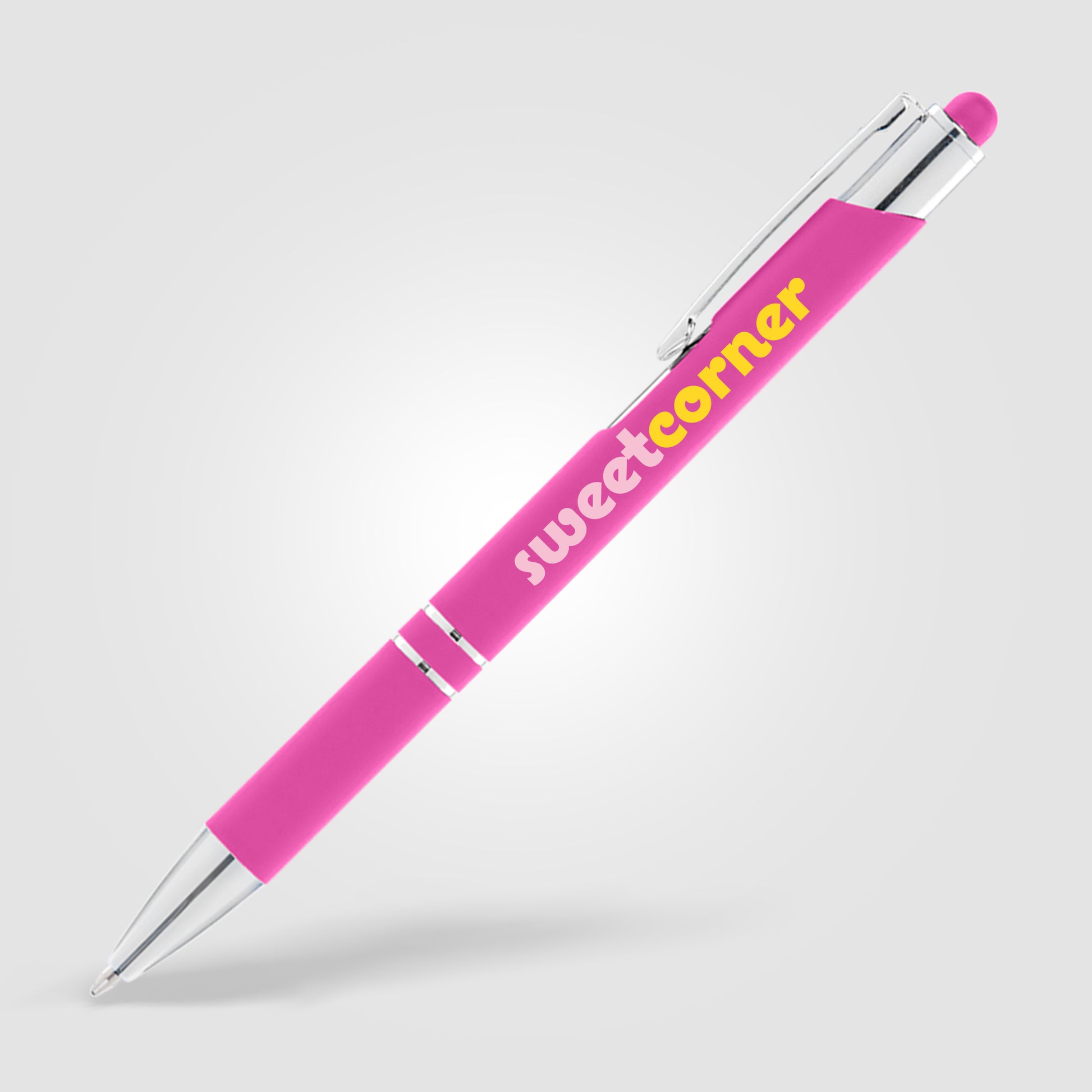 Tres-Chic Softy Pen w/ Stylus Top - ColorJet-9