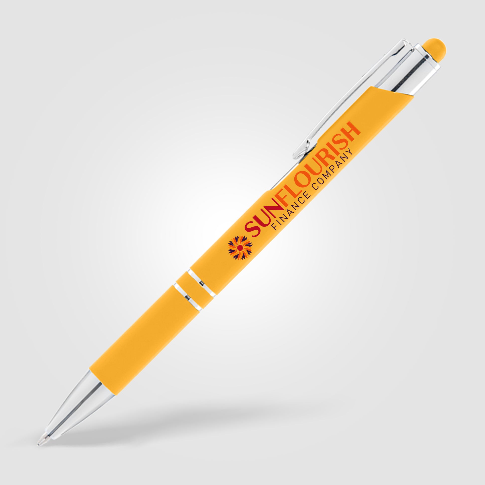 Tres-Chic Softy Pen w/ Stylus Top - ColorJet-11