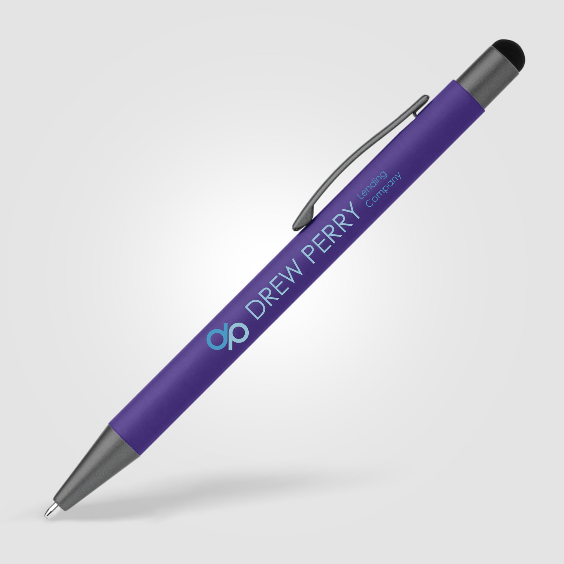 Bowie Softy w/Stylus - ColorJet - Full-Color Metal Pen-5