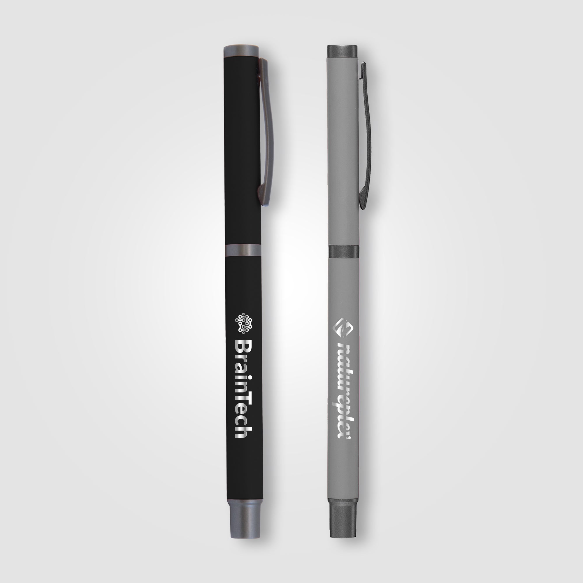 Image of the Bowie Rollerball Softy - Laser Engraved - Metal Pen promotional product, SKU MKN.