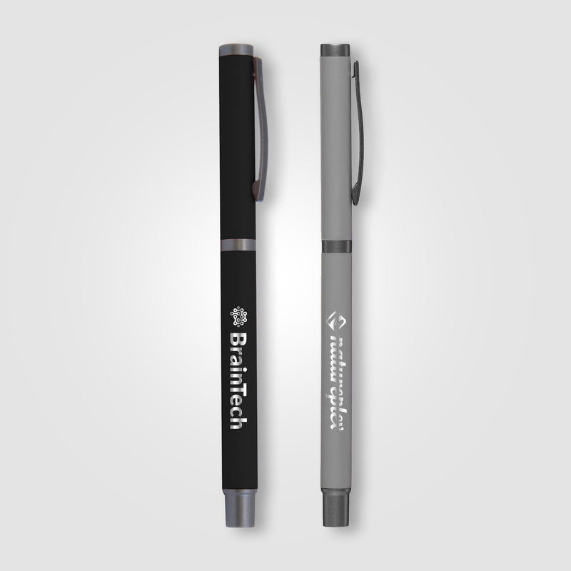 Bowie Rollerball Softy - Laser Engraved - Metal Pen-zoom-
