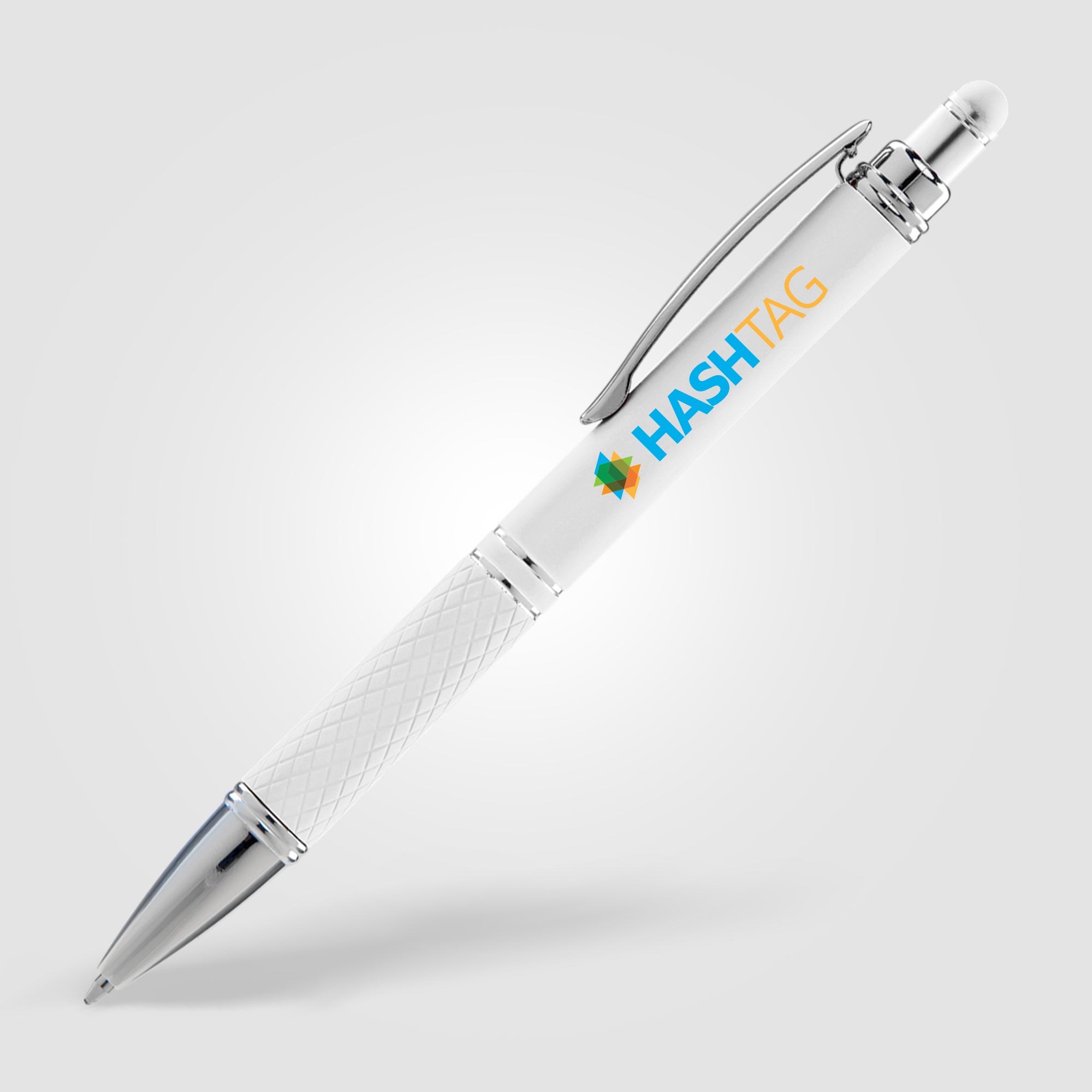 Phoenix Softy w/Stylus - ColorJet - Full Color Metal Pen-zoom-7