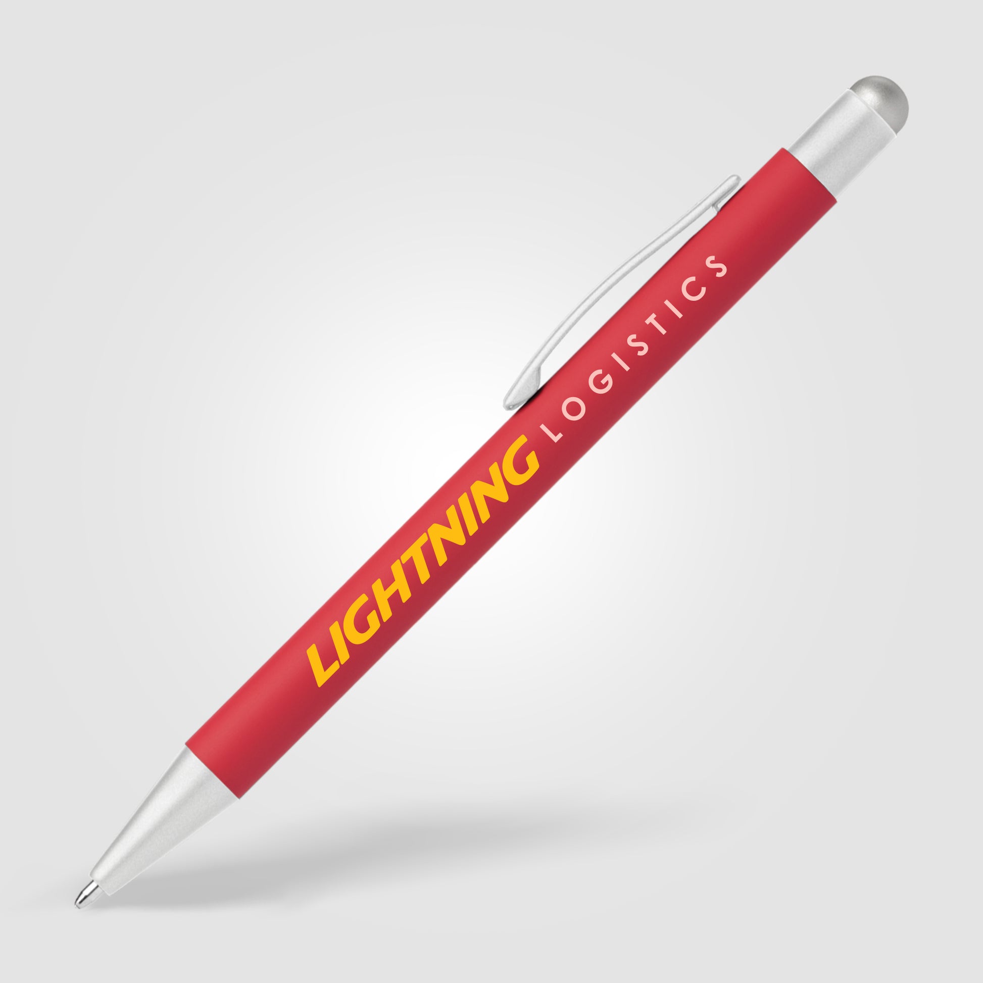 Bowie Softy Satin with Stylus - Full Color Metal Pen-3