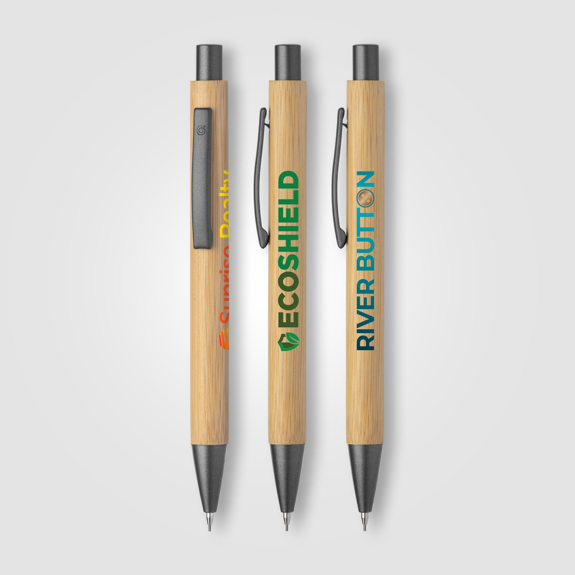 Image of the Bambowie Bamboo Mechanical Pencil - ColorJet promotional product, SKU MQD-C.