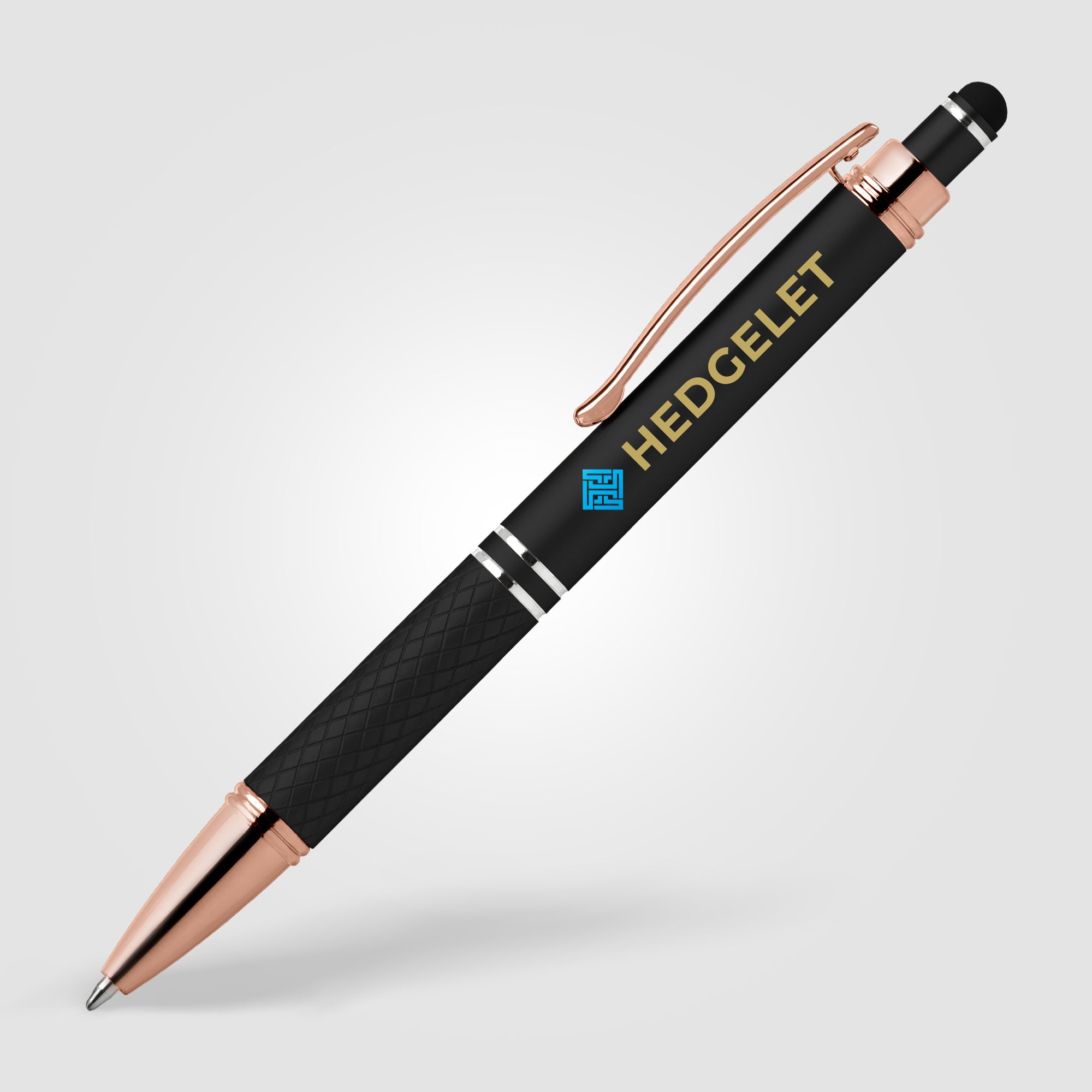 Phoenix Softy Rose Gold Classic Pen w/ Stylus - ColorJet-zoom-2