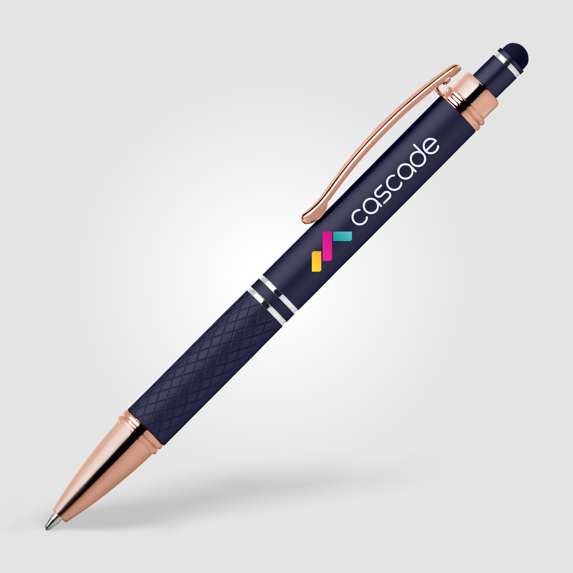 Phoenix Softy Rose Gold Classic Pen w/ Stylus - ColorJet-zoom-5