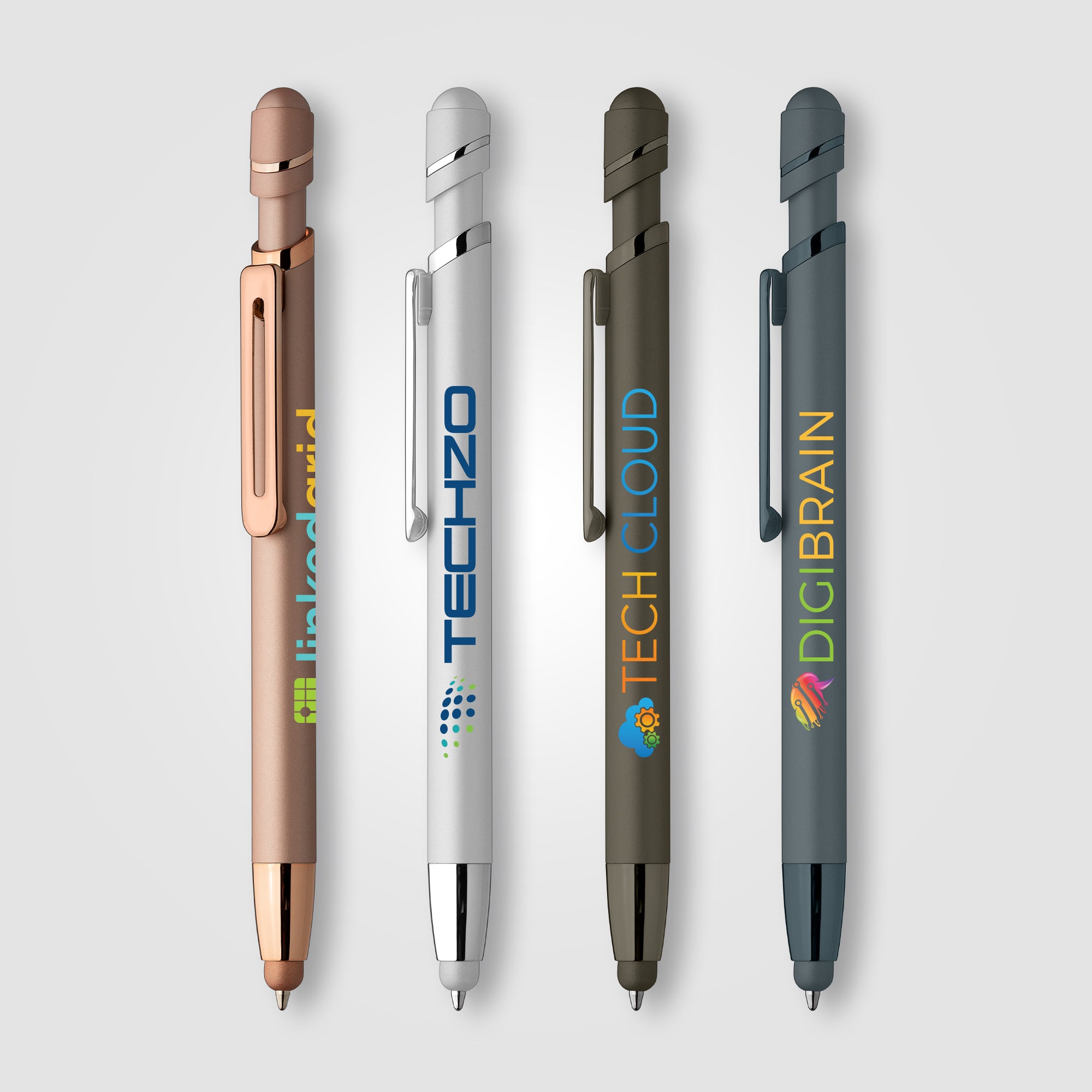 Image of the Atlantic Softy Metallic w/ Stylus - ColorJet promotional product, SKU MRW-C.