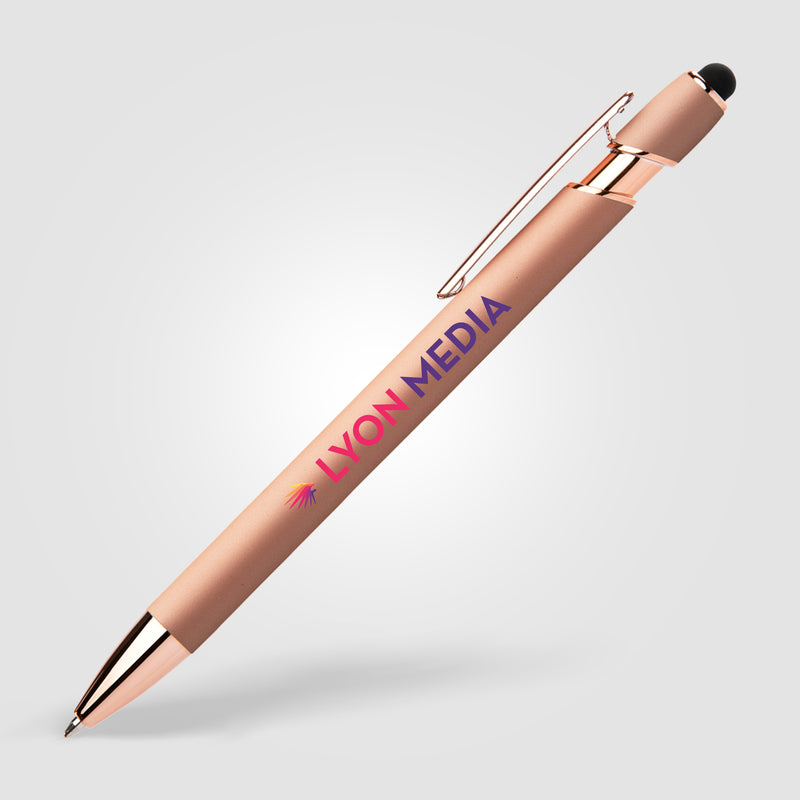 Ellipse Gel Softy Rose Gold w/Stylus - ColorJet-zoom-