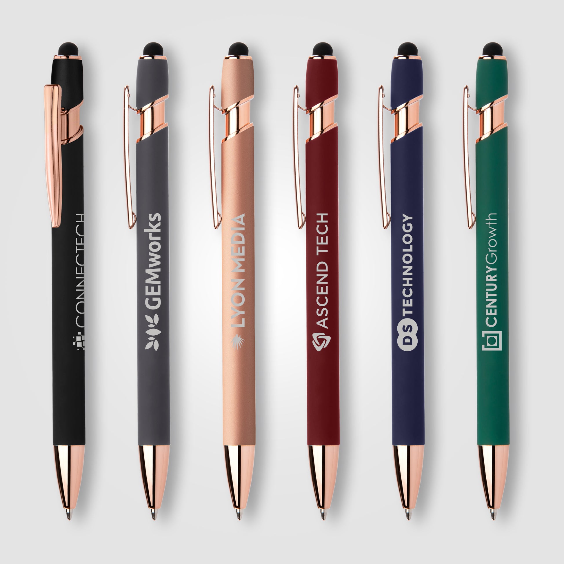 Ellipse Gel Softy Rose Gold w/Stylus - Laser-1
